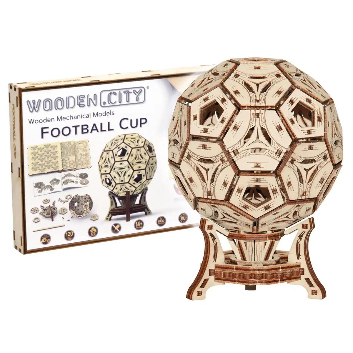 Wooden City - Football Cup Multifunctional Organizer