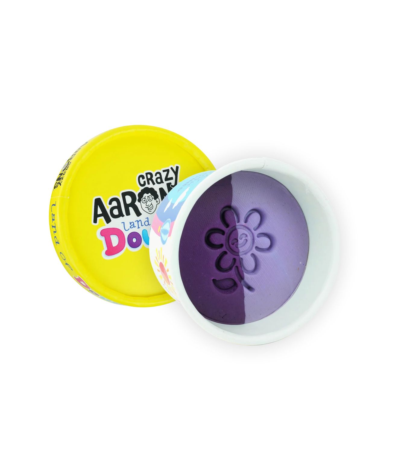 Land of Dough Mini Cup - Purple Flower