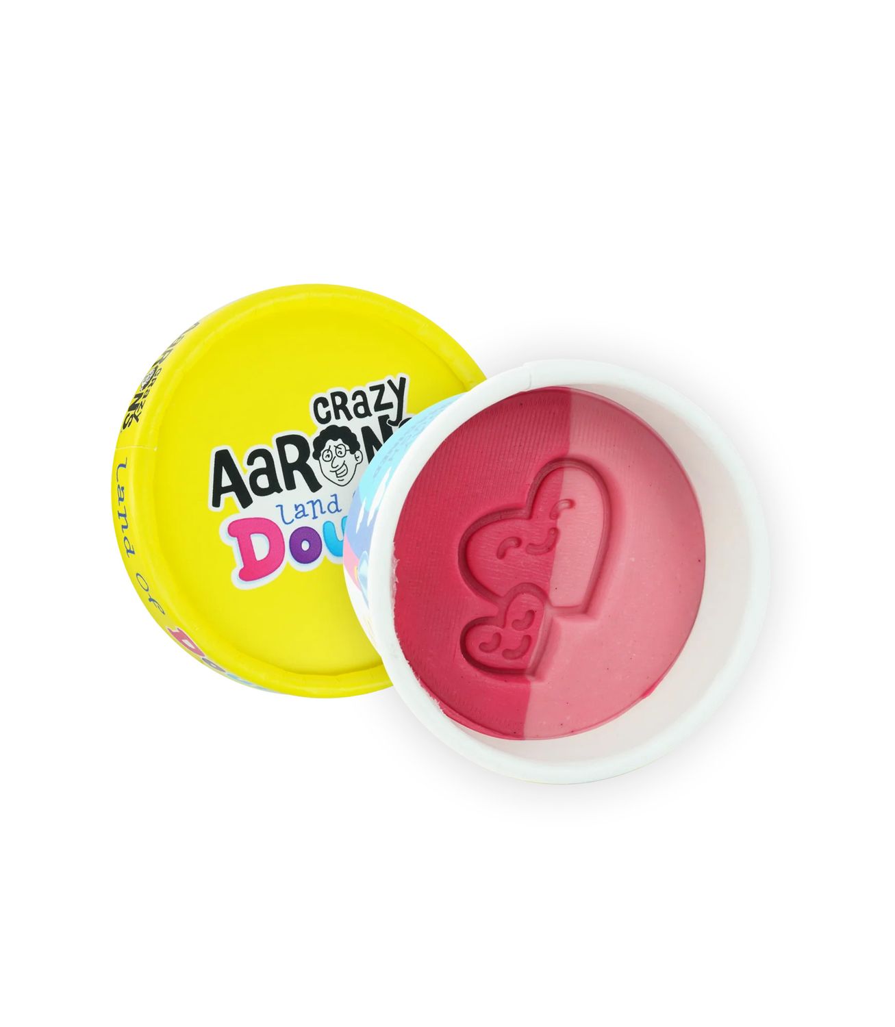 Land of Dough Mini Cup - Pink Hearts