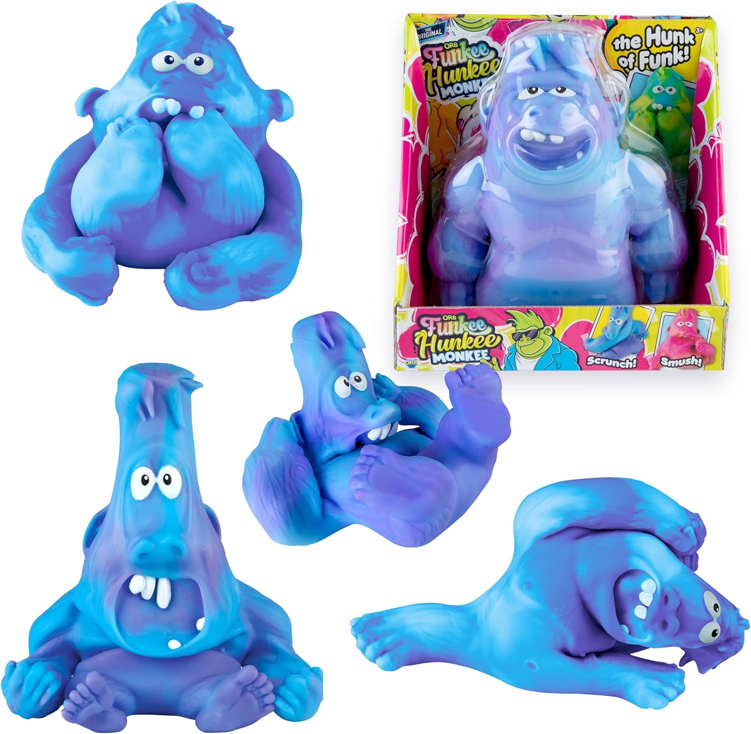 Funkee Beastz - Funkee Hunkee Monkee JUMBO Blue-Purple