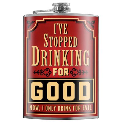 Flask - I've Stopped Drinking For Good