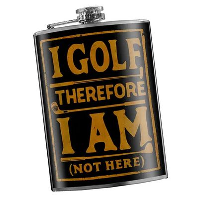Flask - I Golf, Therefore I Am...