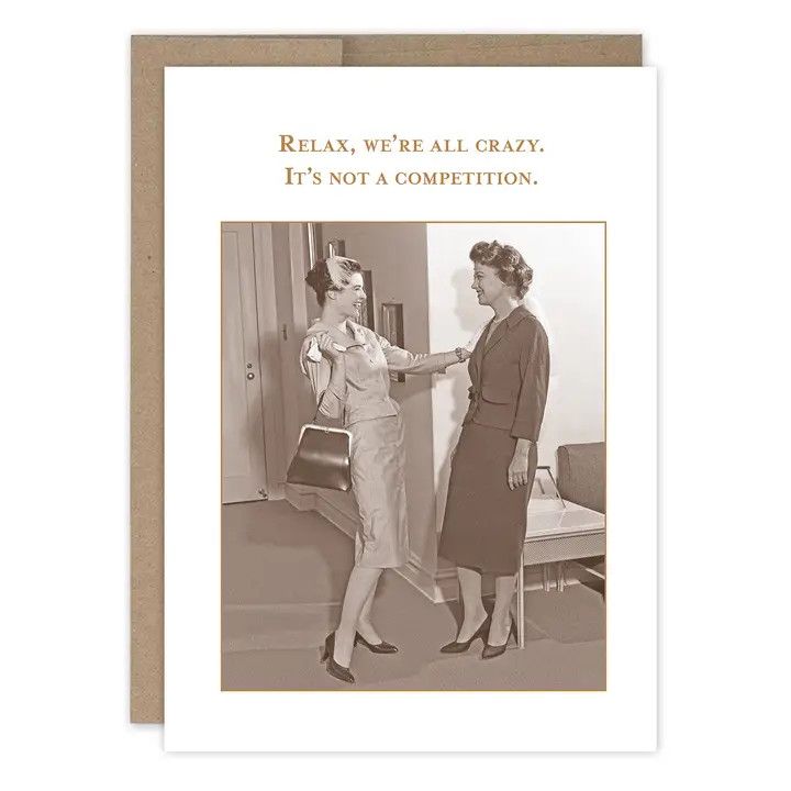 Shannon Martin Design - We're All Crazy - Birthday Card