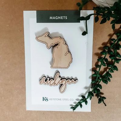 Custom Michigan magnet