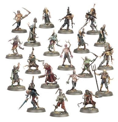Warhammer Age of Sigmar Soulblight Gravelords Deadwalker Zombies