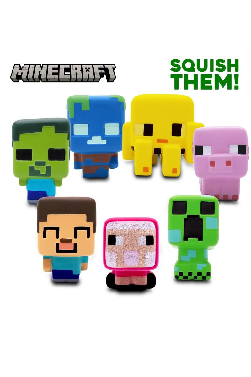 Minecraft SquishMes 3.5in Mystery Figure