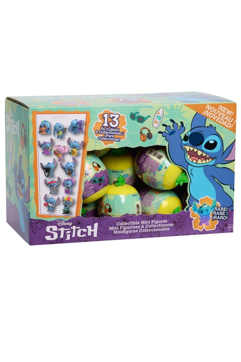 Stitch Collectible Mini 2 Inch Figure Pineapple Capsule Assortment
