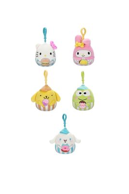 Original Squishmallows 3.5 Inch Hello Kitty and Friends Clip-On Plush Assortment