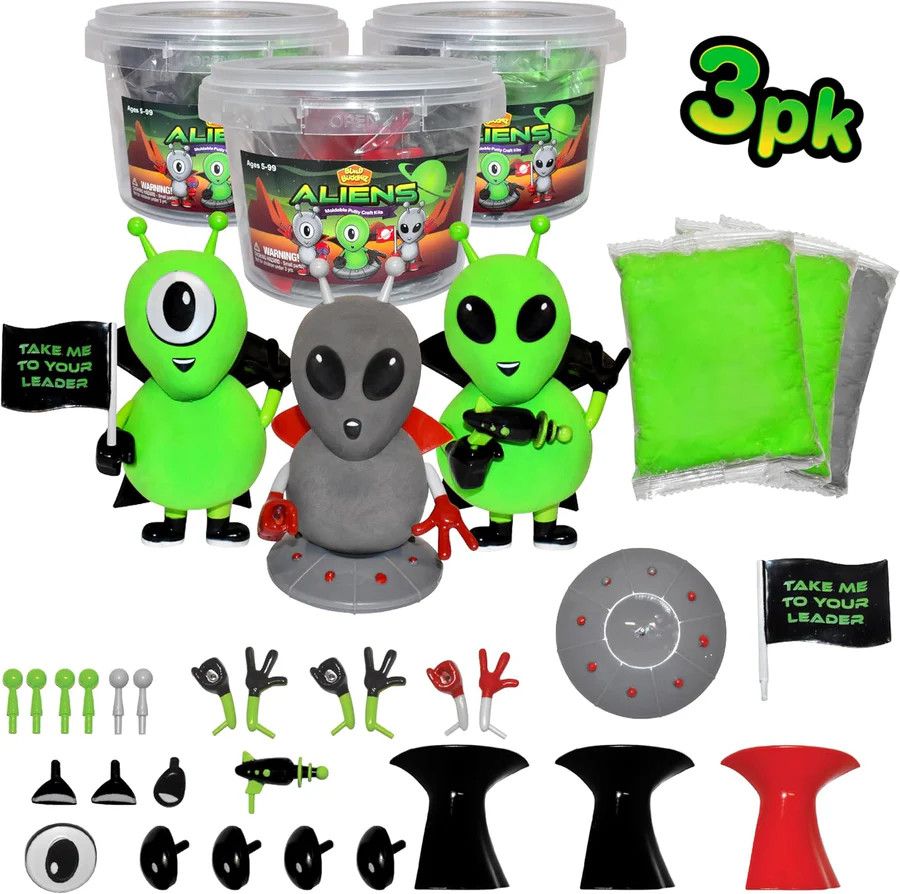 Build Buddiez Aliens Craft Kits