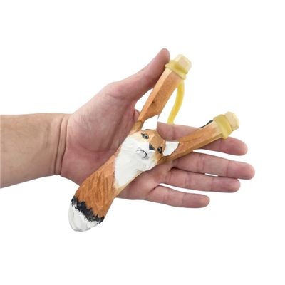 Fox Slingshot + Felt Ammo