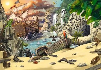 Escape Puzzle Kids - Pirate's Peril - 368pc