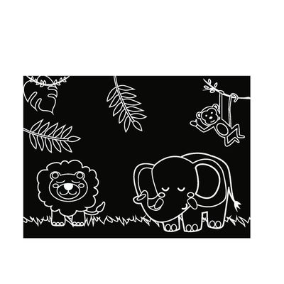 Imagination Starters Travel Mat Coloring Set - Farm/Jungle