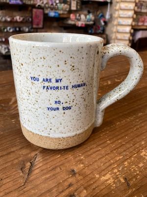 XO MUGS - "You're My Favorite Human" XO Your Dog