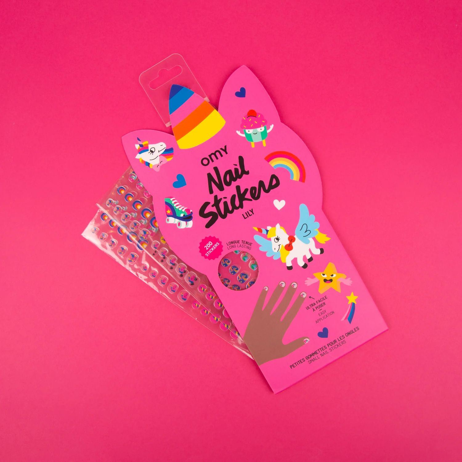 OMY Lily the Unicorn Nail Stickers