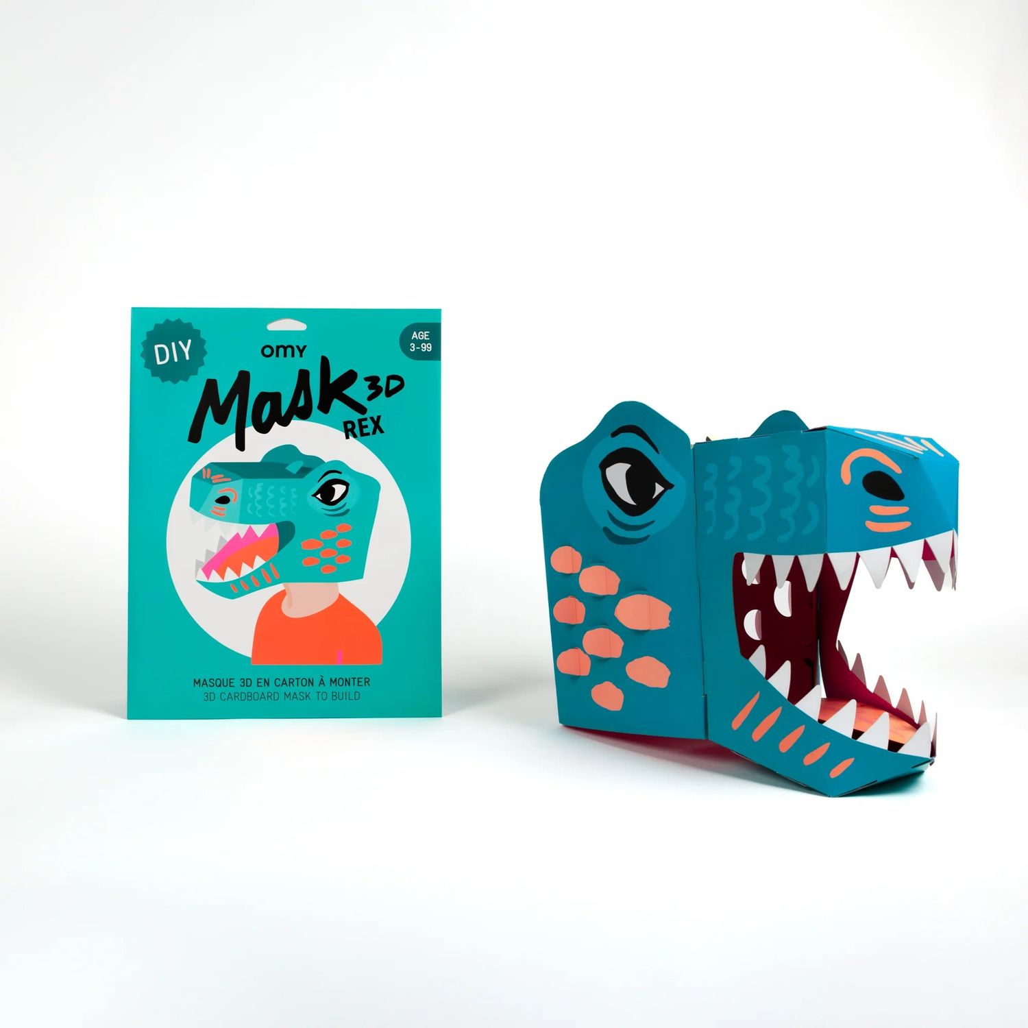 OMY 3D Mask Rex the Dino