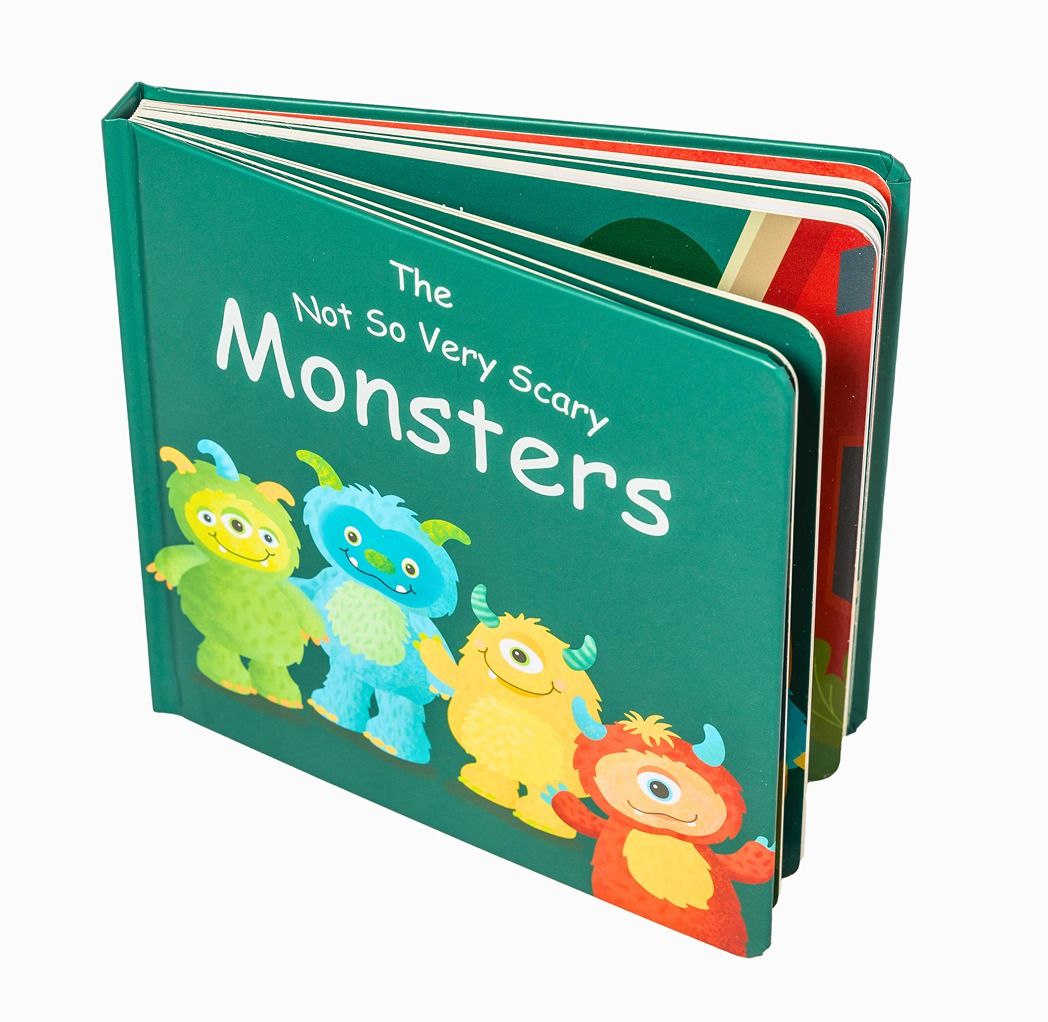 “Not So Very Scary Monsters” Board Book – 8″