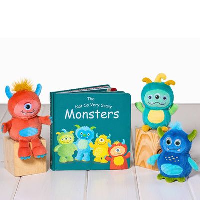 “Not So Very Scary Monsters” Board Book – 8″
