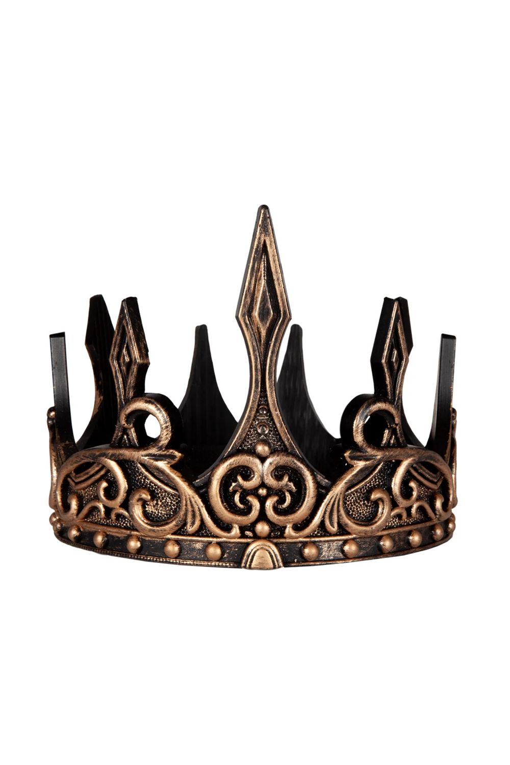 Medieval Crown - Gold/Black