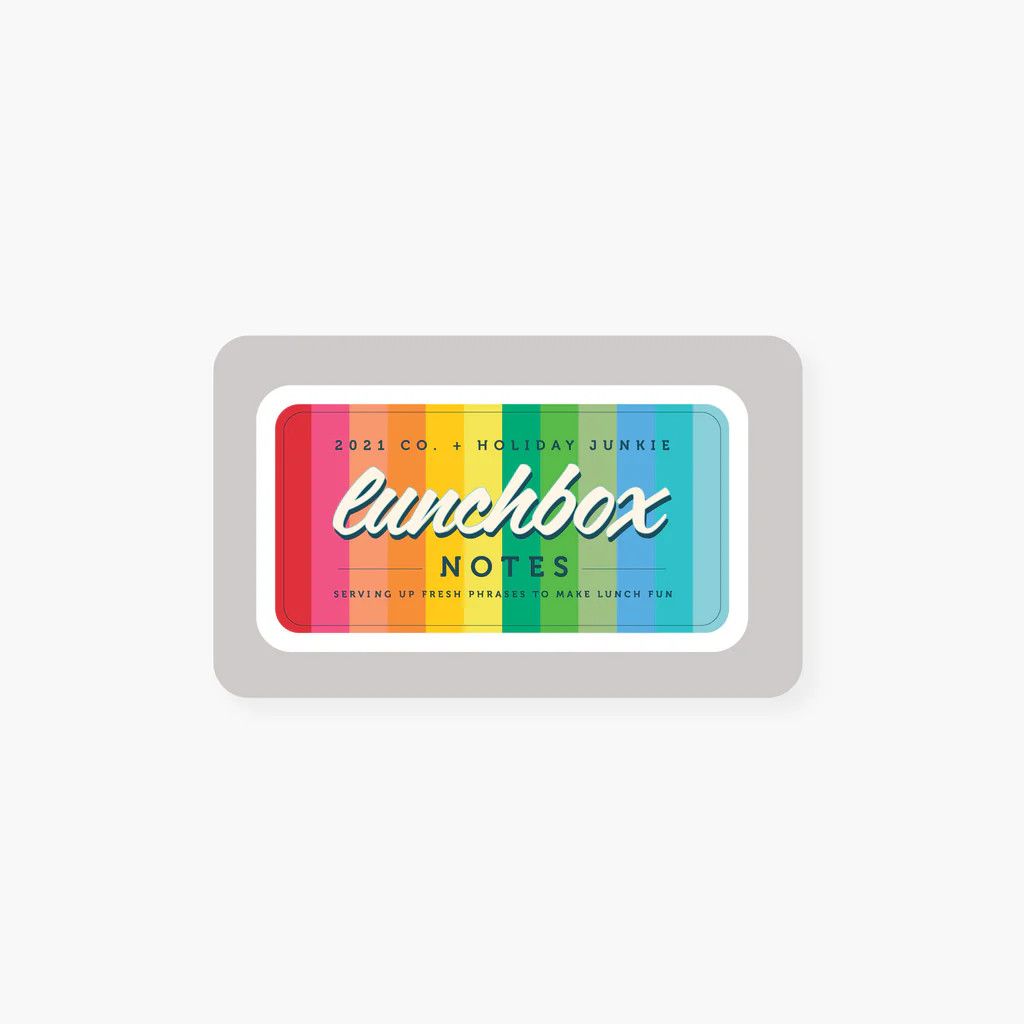 2021 Co. x HJ holiday lunchbox notes set