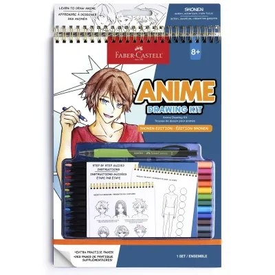 Anime Drawing Kit - Shonen