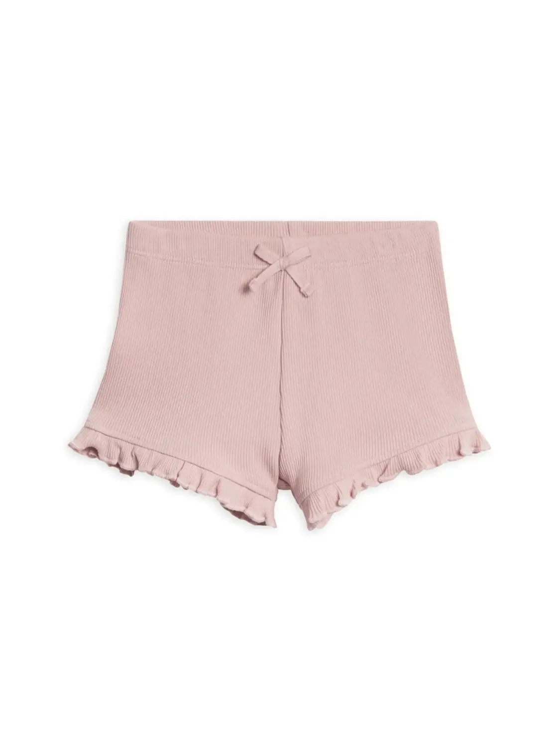 Lydia RIbbed Ruffle Short - Rosa - 