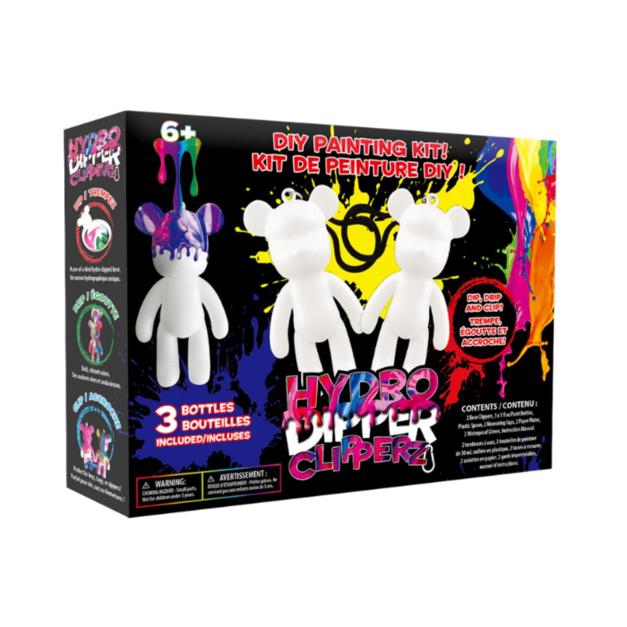 Hydro Dipperz 2 pack Bears Keychains Kit