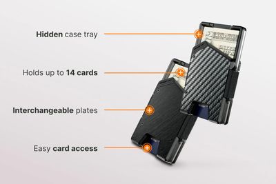 Groove Life  Groove Wallet Stealth - Black | Black