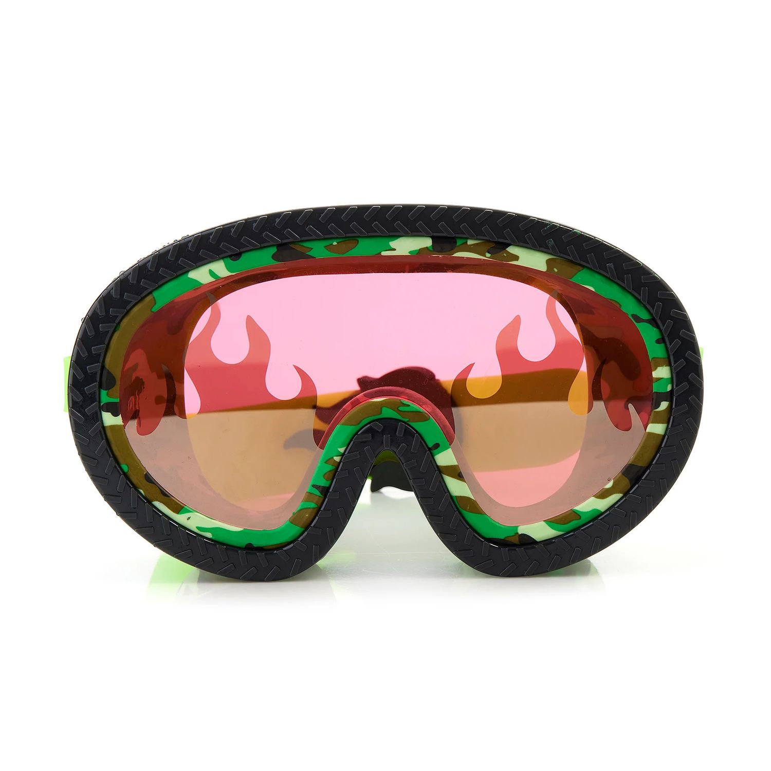 Bling2O Kids Swim Mask - Muffler Green Car Show