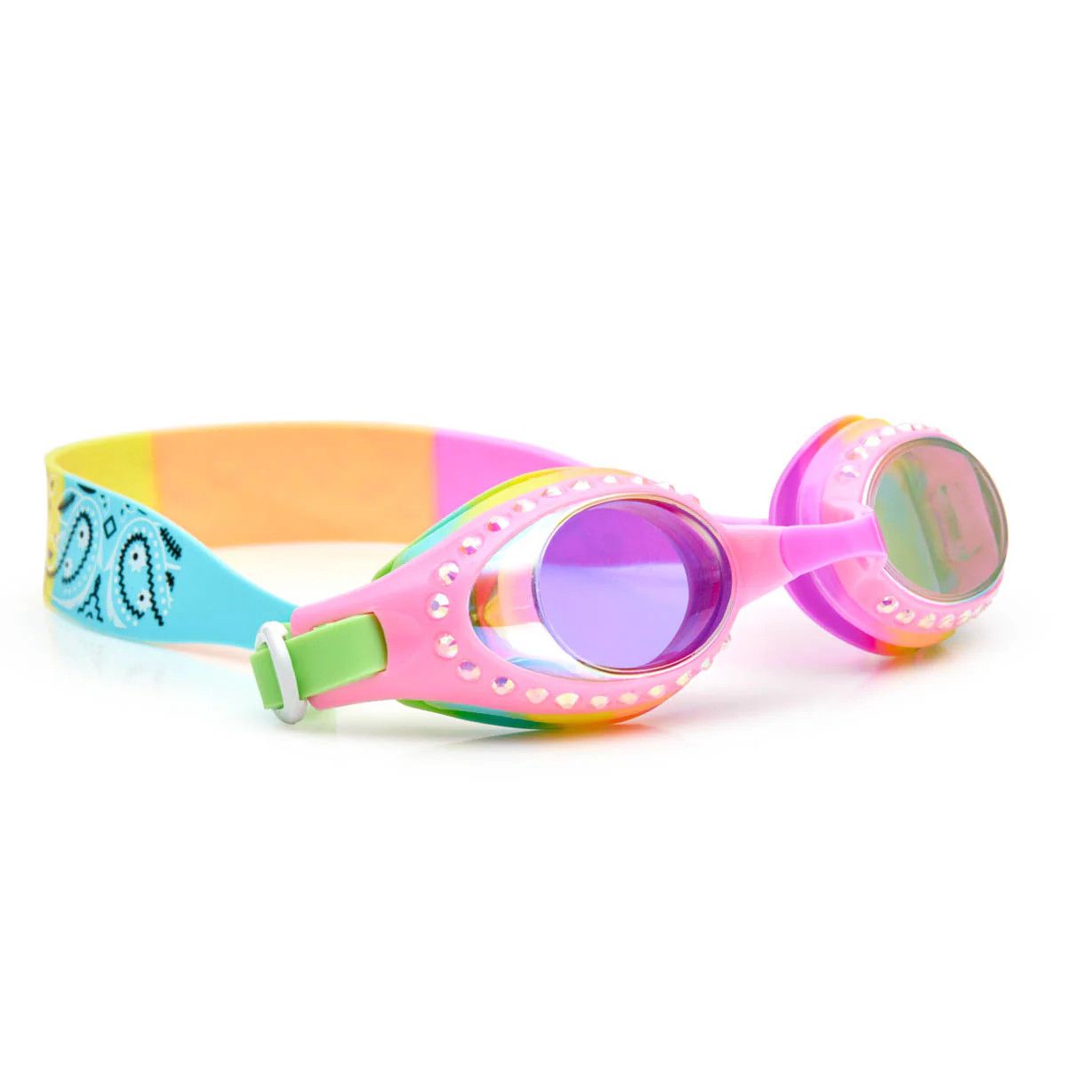 Bling2O Swim Goggles - Bubble Bath Pink Bandana