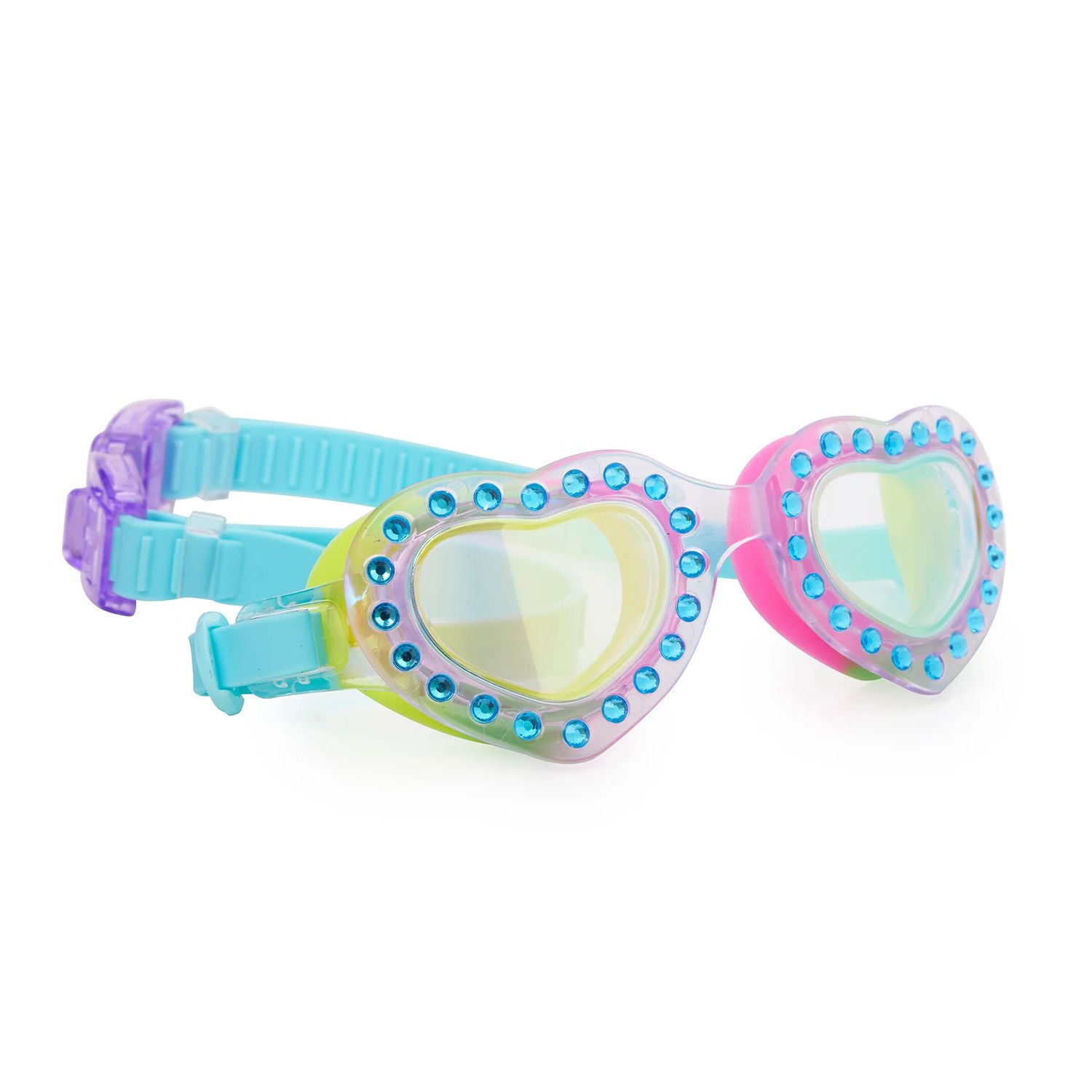 Bling2O Swim Goggles - I Love You Too Heart Throb