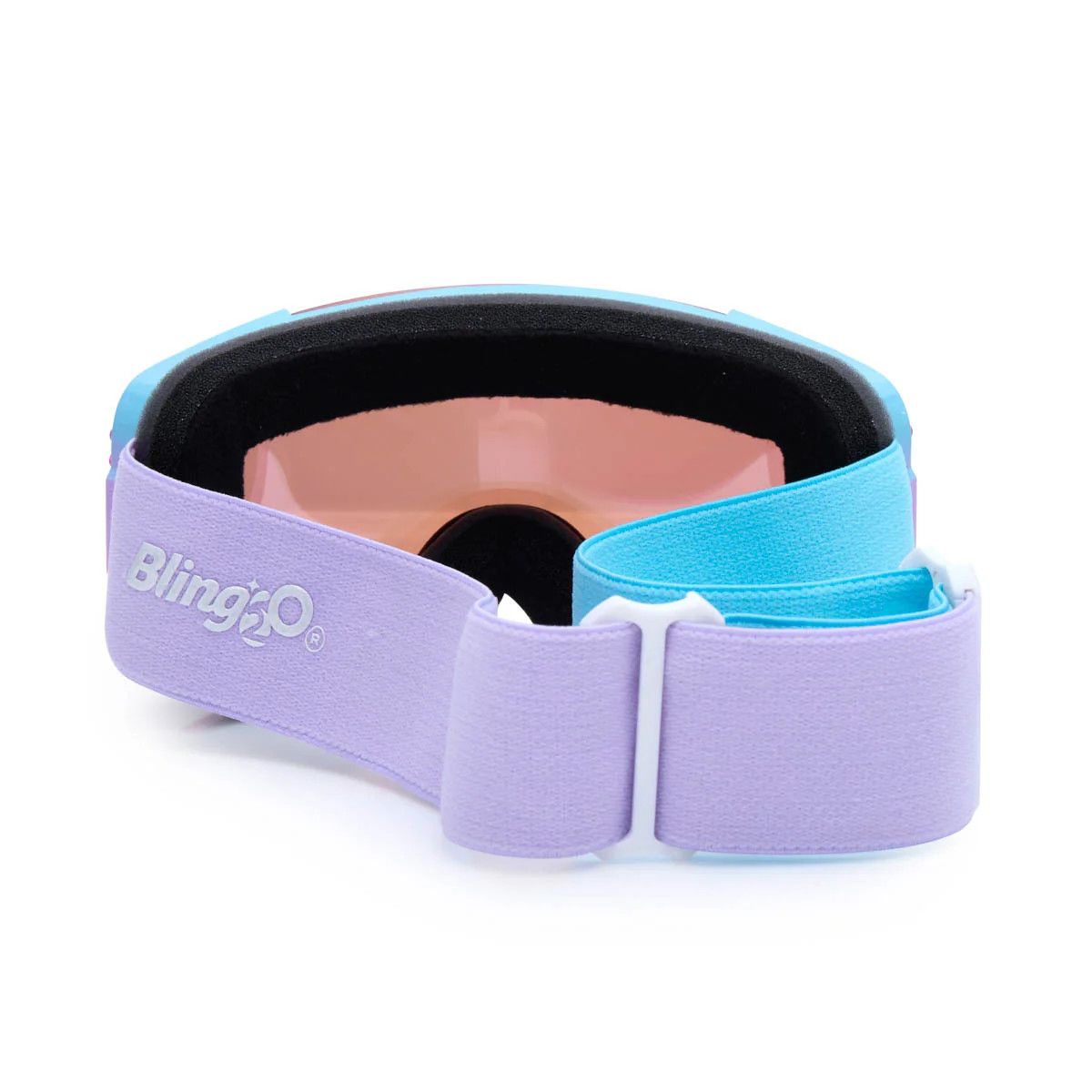 Bling2O Kids Ski Goggles - Turquoise Lustrous Frost