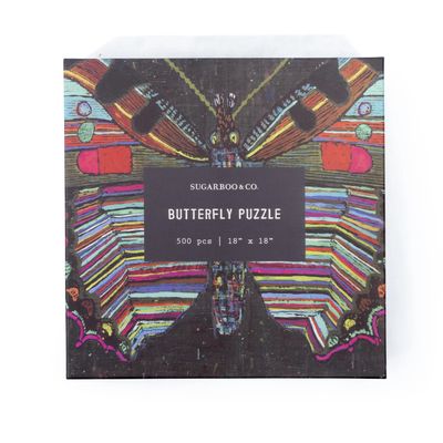 Butterfly Puzzle (500pcs) 18" x 18"