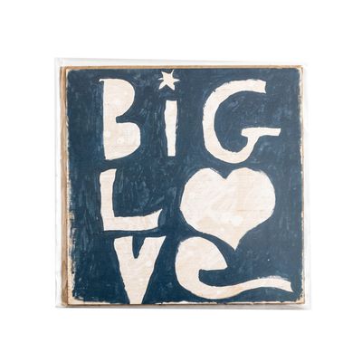 Big Love Art Poster 8"x8"
