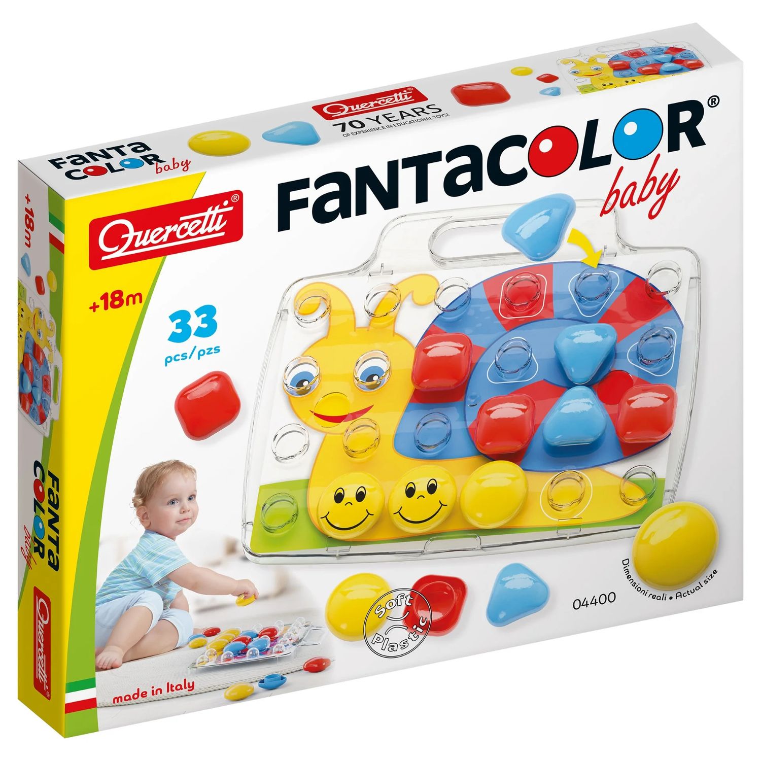 Quercetti Fantacolor Baby 33 pcs