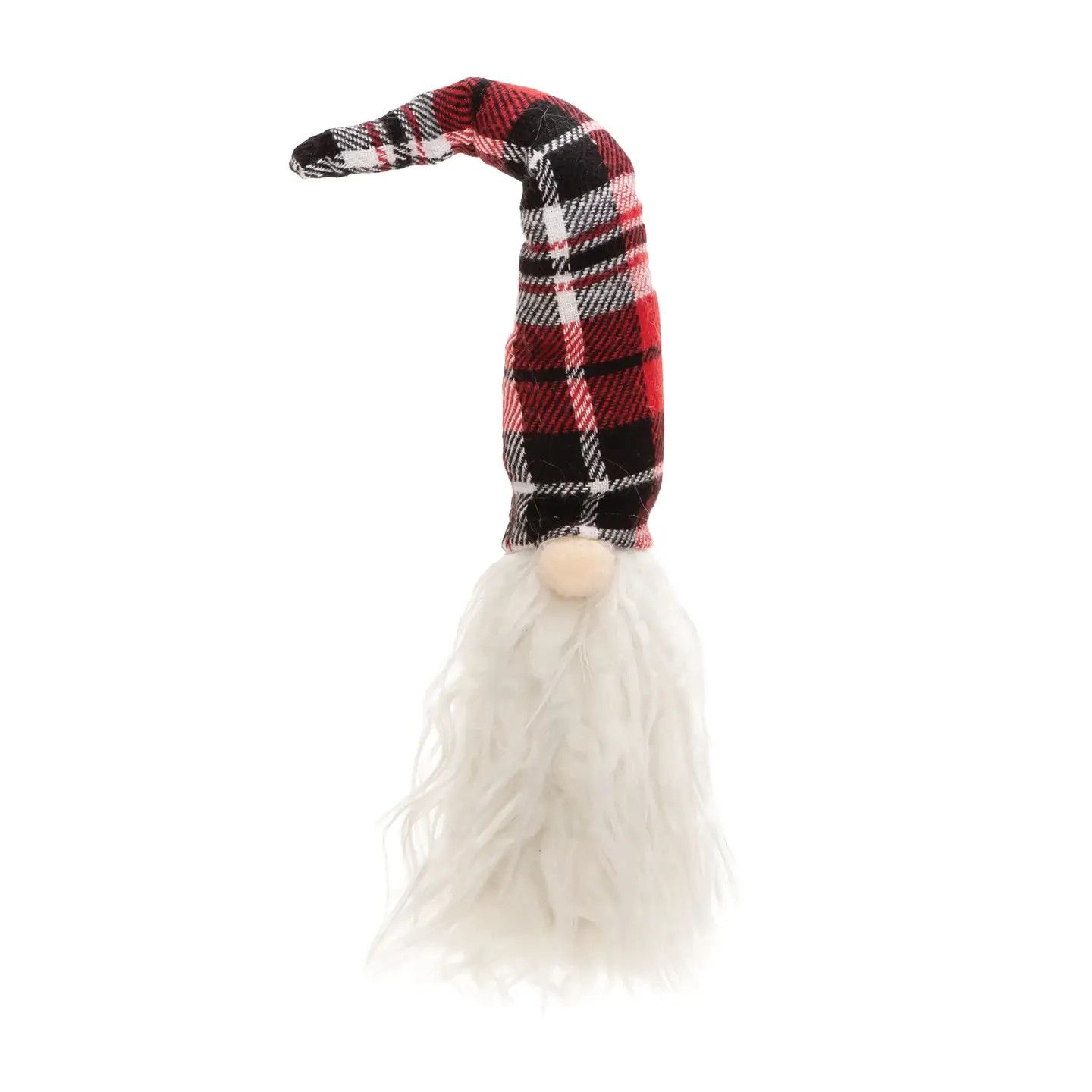 Buffalo Check Gnome Ornament