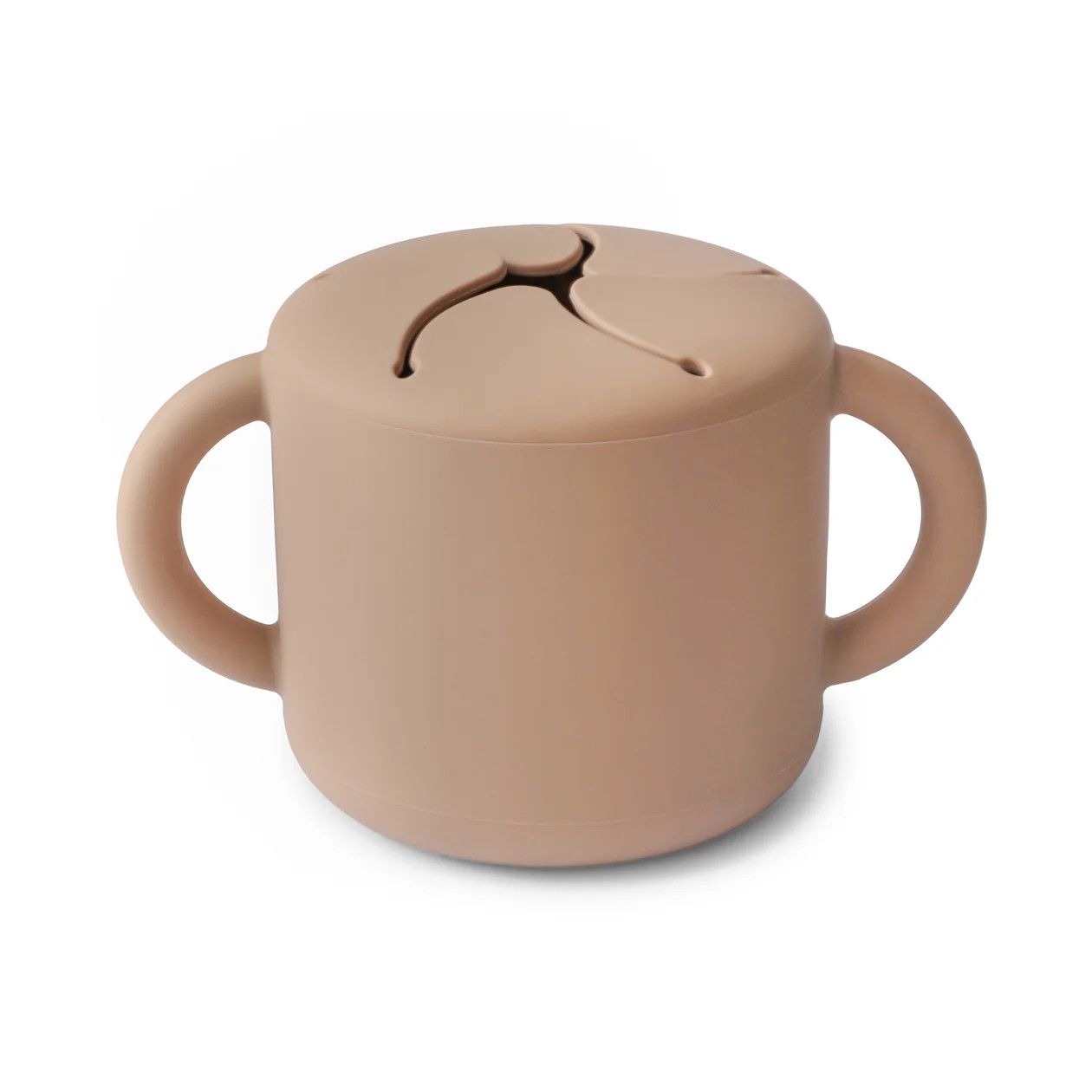 Mushie Silicone Snack Cup - Natural