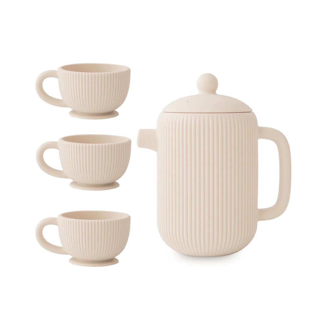 Mushie Silicone Tea Play Set - Shifting Sand