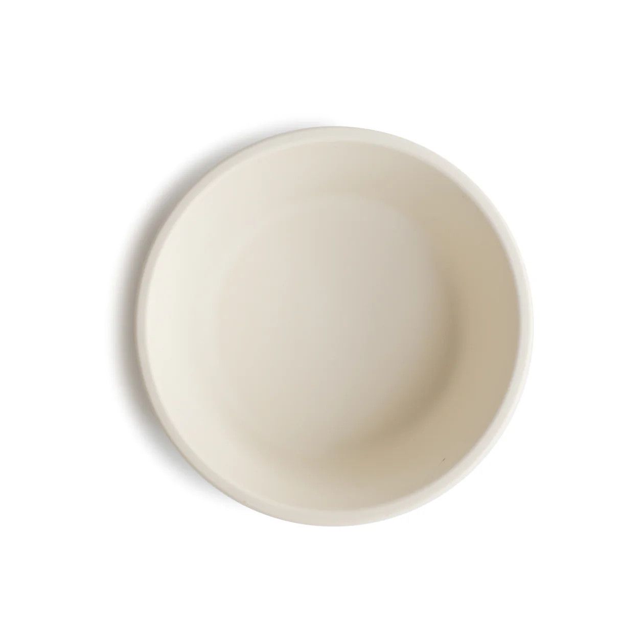 Mushie Classic Silicone Suction Plate - Ivory