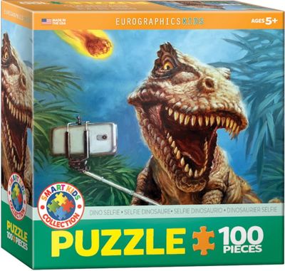 Dinosaur Selfie by Hefferman Puzzle