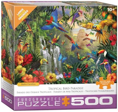 Tropical Bird Paradise Puzzle