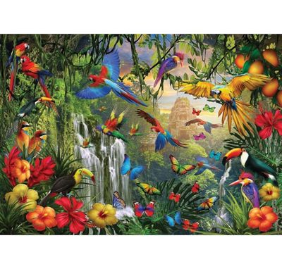 Tropical Bird Paradise Puzzle