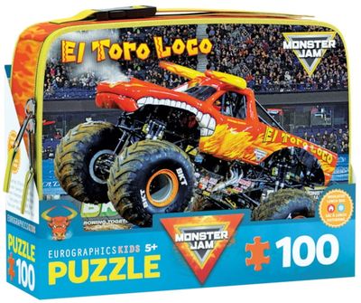 El Toro Loco Monster Jam Lunchbag/Puzzle