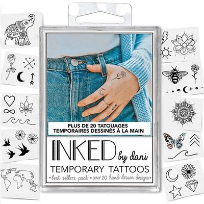 Best Sellers Temporary Tattoo Pack