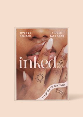 Finger Tats Temporary Tattoo Pack