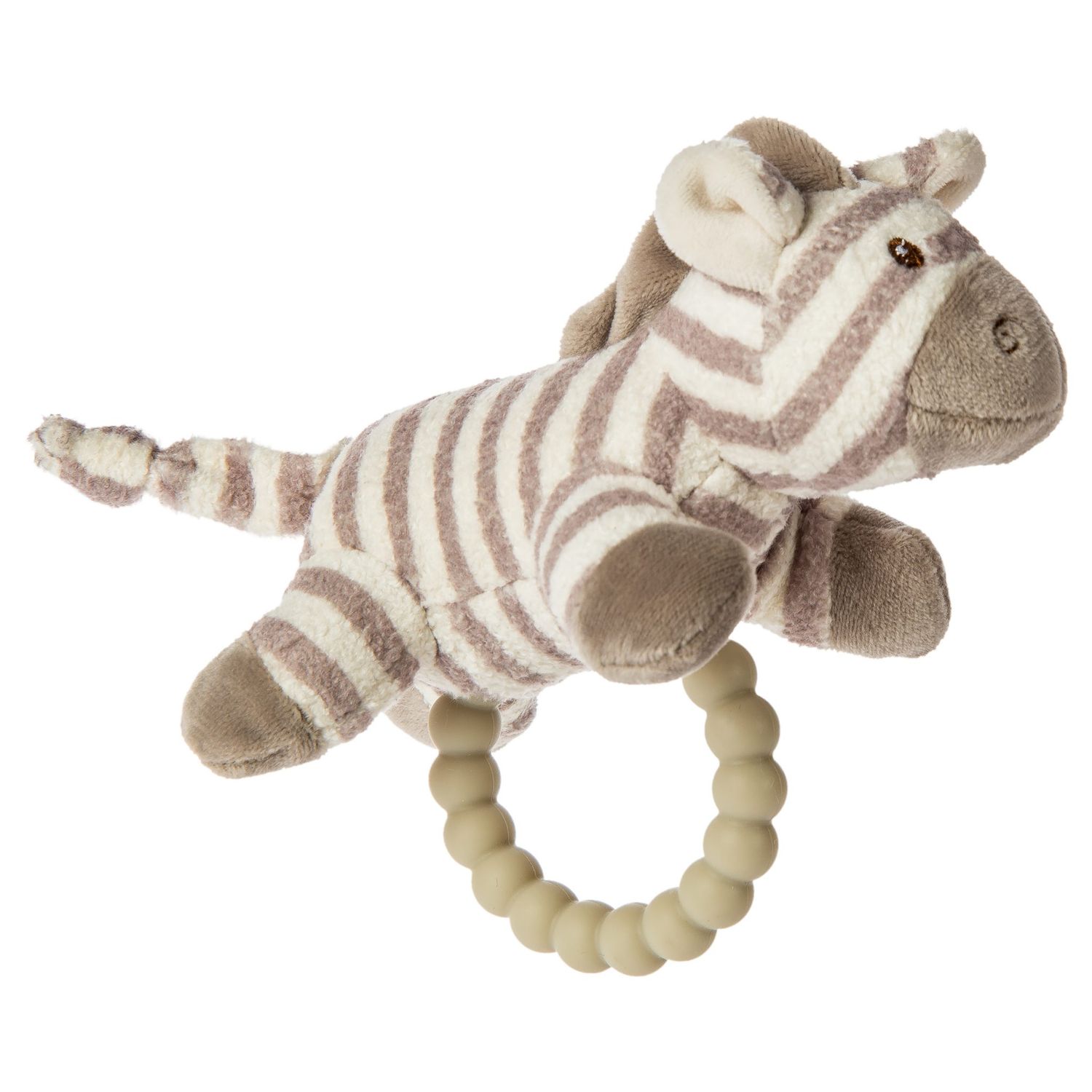 Afrique Zebra Teether Rattle - 5"