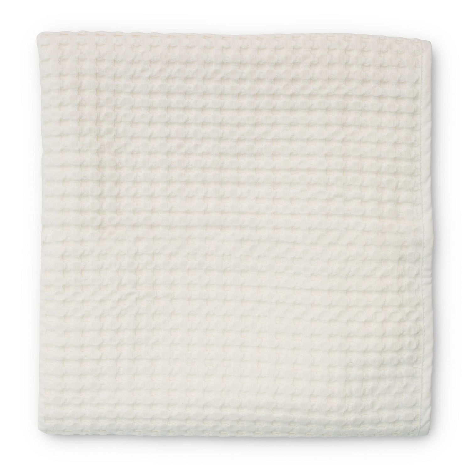 Lulujo Waffle Blanket – Vanilla – 40×30″