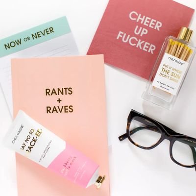 Rants + Raves - Hardcover Daily Journal - Blush