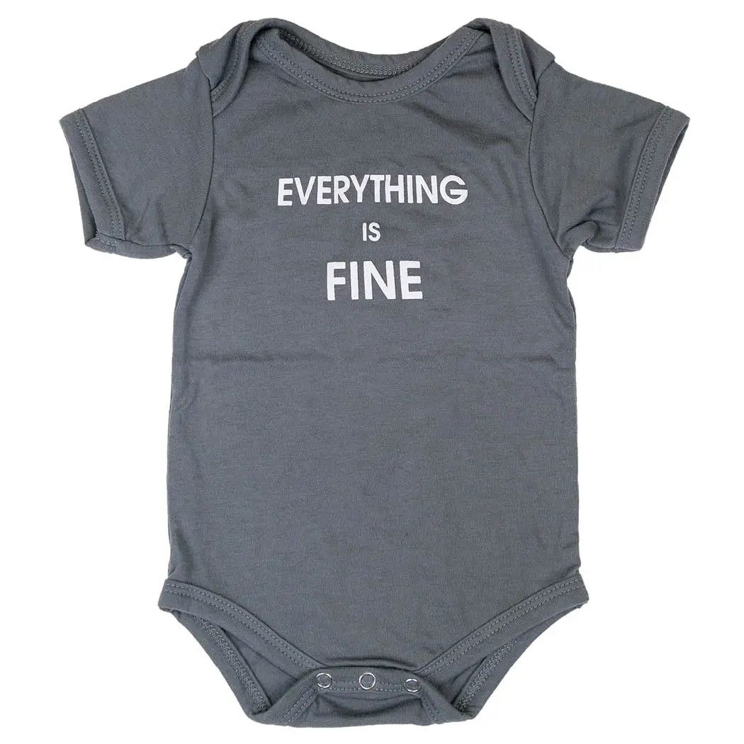 Everything Is Fine Onesie