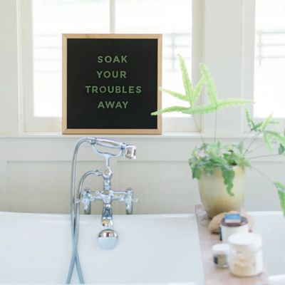 1" 200pc Olive Green Magnetic Letters