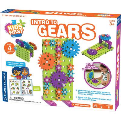 Kids First Intro to Gears - STEM Experiment Kit